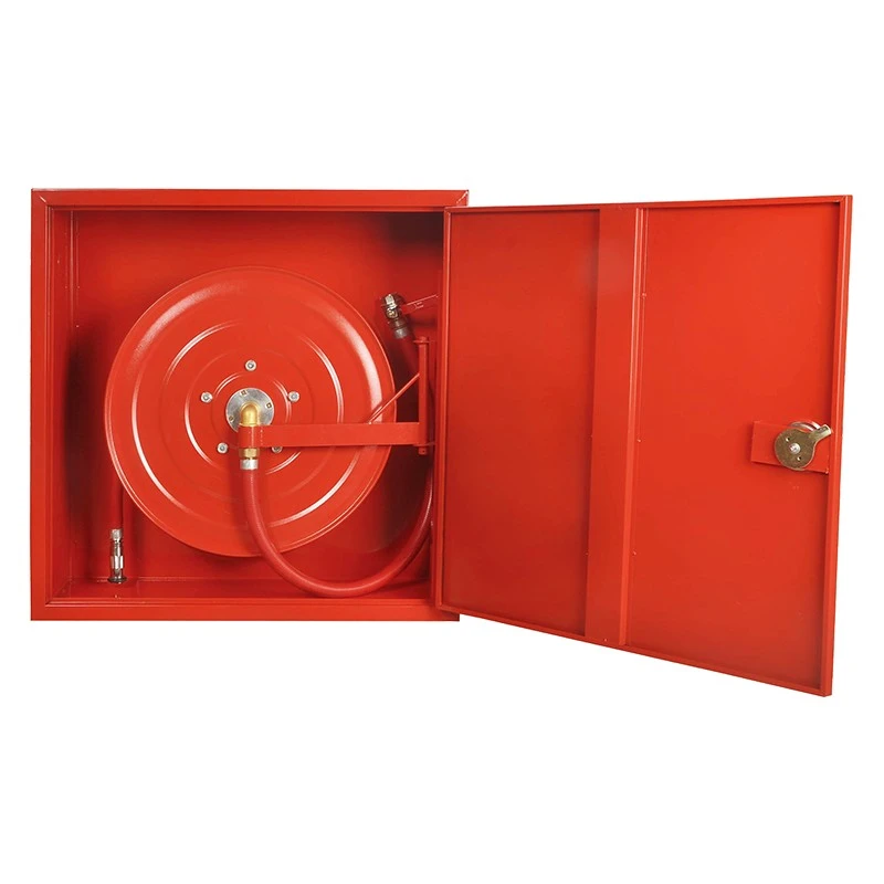 Schrank für Feuerwehrschlauchaufroller