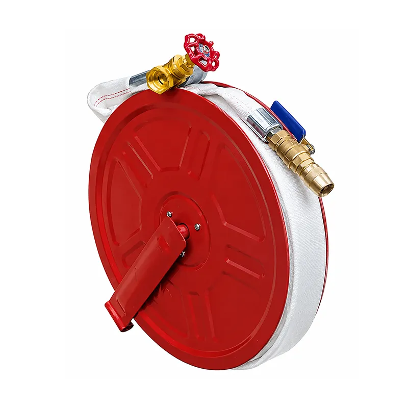 Tragbarer Feuerwehrschlauchaufroller