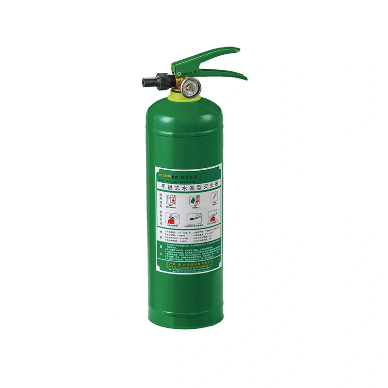 Tragbarer Feuerlöscher auf Wasserbasis